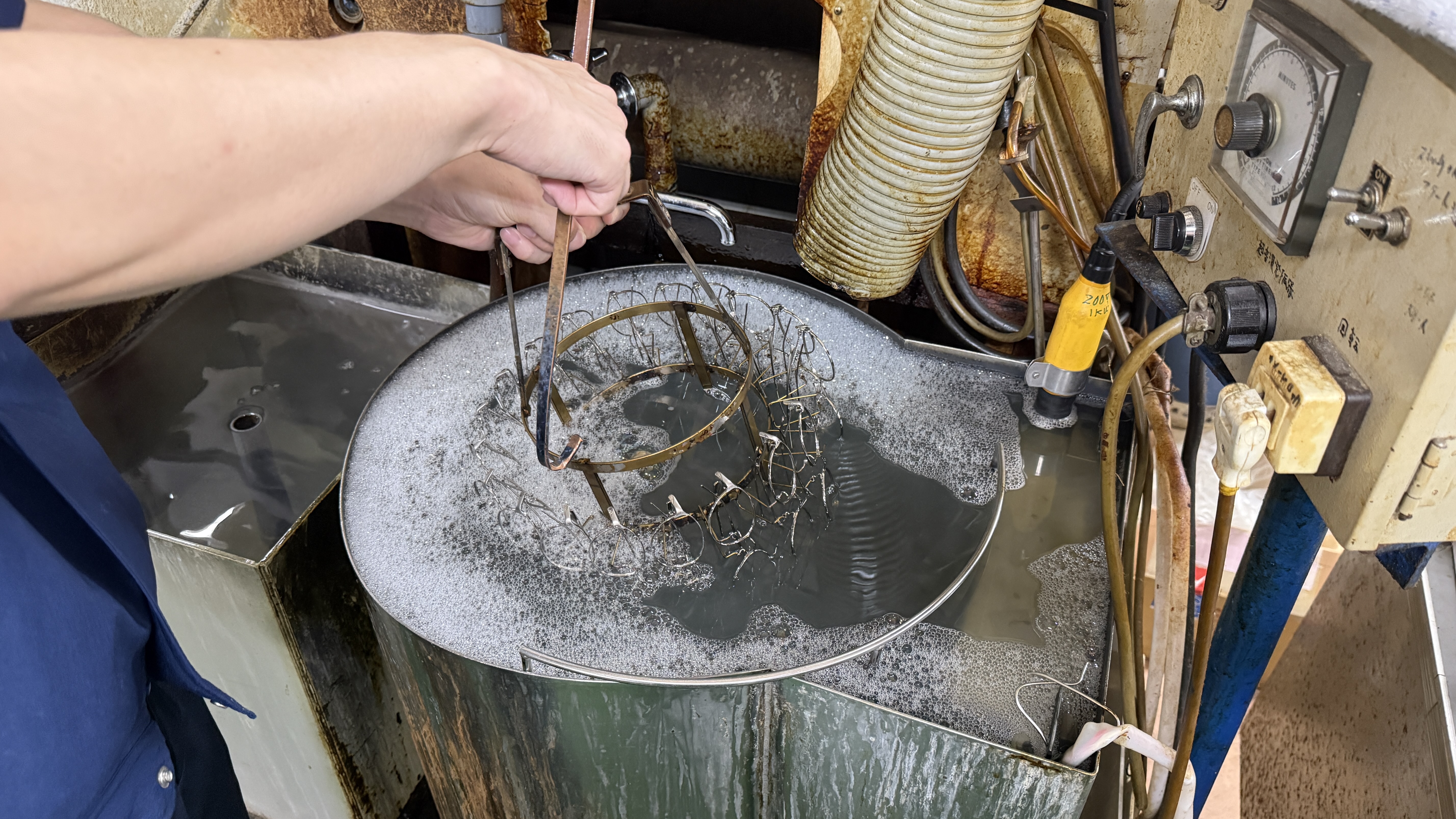 めっき処理工程