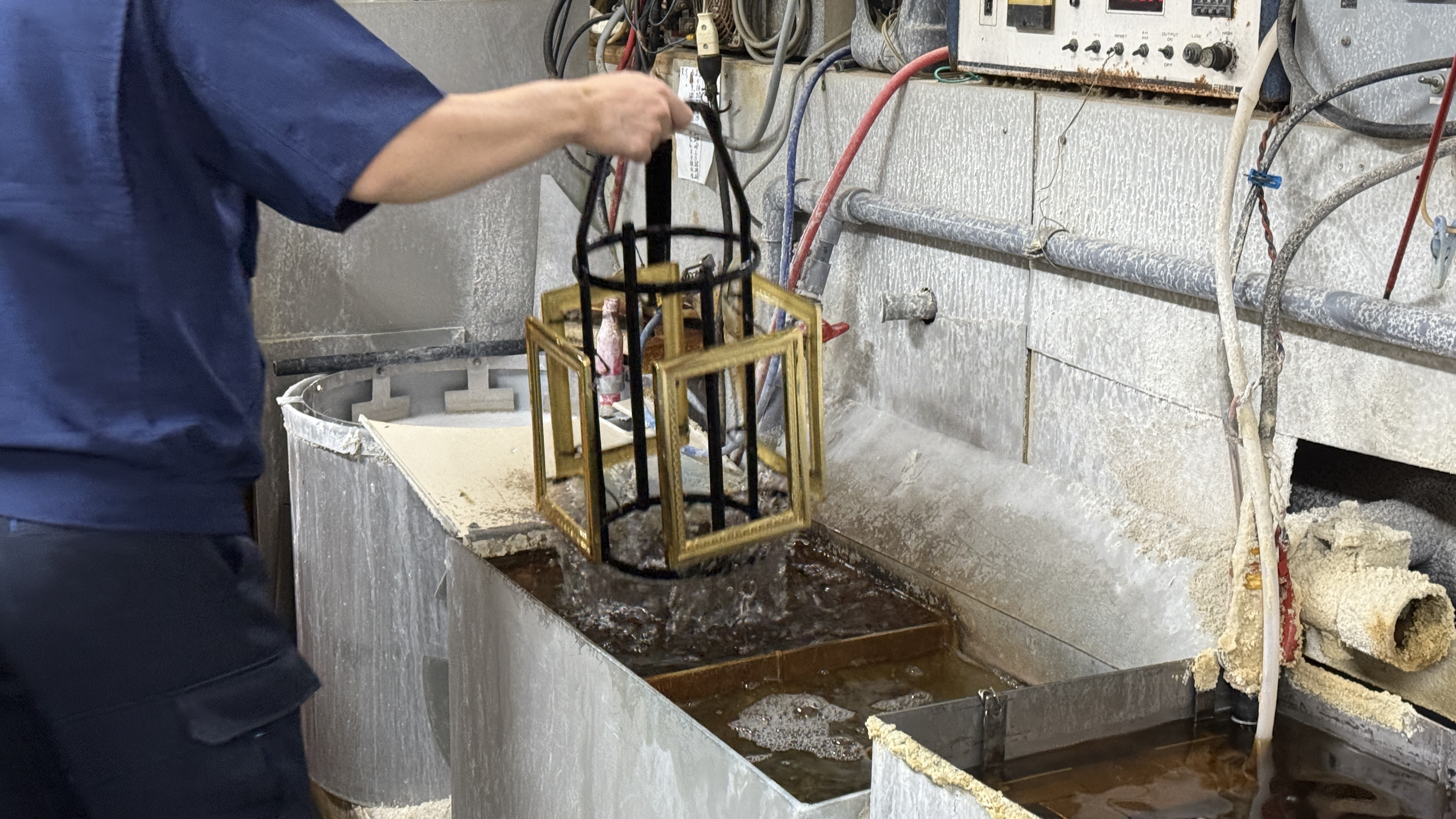 高度なメッキ技術